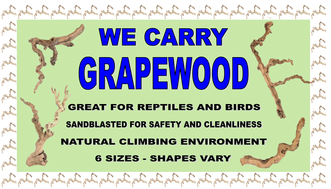grapewood bird reptile sale coupon
